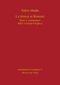 Abraha |  La lettera ai Romani | Buch |  Sack Fachmedien