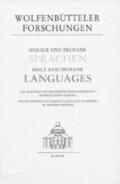 Hüllen / Klippel |  Heilige und profane Sprachen /Holy and profane Languages | Buch |  Sack Fachmedien