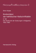 Kosak |  Konkordanz der hethitischen Keilschrifttafeln | Buch |  Sack Fachmedien