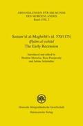 Marazka / Pourjavady / Schmidtke |  Samaw'al al-Maghribi's (d. 570/1175) - Ifham al-yahud - The Early Recension | Buch |  Sack Fachmedien