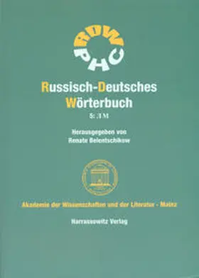 Belentschikow / Handke / Piperek |  Russisch-Deutsches Wörterbuch 5 | Buch |  Sack Fachmedien