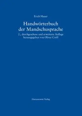 Corff / Hauer |  Handwörterbuch der Mandschusprache | Buch |  Sack Fachmedien
