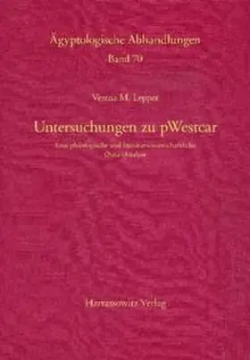 Lepper | Untersuchungen zu pWestcar | Buch | 978-3-447-05651-9 | www.sack.de