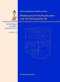 Freydank / Feller |  Mittelassyrische Rechtsurkunden und Verwaltungstexte VIII | Buch |  Sack Fachmedien