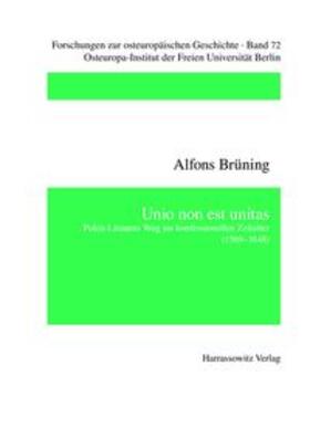 Brüning |  Unio non est unitas | Buch |  Sack Fachmedien