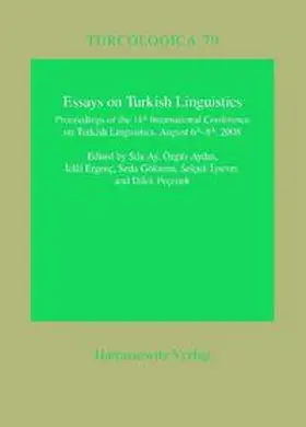 Ay / Aydin / Ergenc |  Essays on Turkish Linguistics | Buch |  Sack Fachmedien