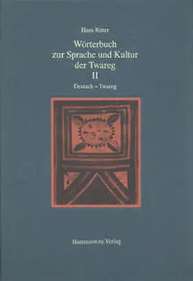 Ritter |  Wörterbuch zur Sprache und Kultur der Twareg | Buch |  Sack Fachmedien