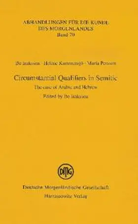 Isaksson / Kammensjö / Persson |  Circumstantial Qualifiers in Semitic | Buch |  Sack Fachmedien