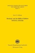 Callaham |  Modality and the Biblical Hebrew Infinitive Absolute | Buch |  Sack Fachmedien
