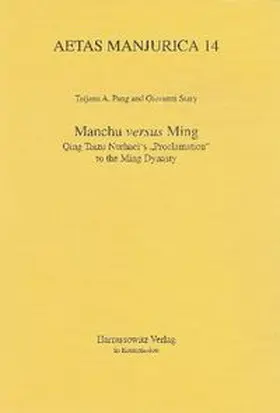 Pang / Stary |  Manchu versus Ming | Buch |  Sack Fachmedien