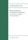 Whaley / Malchukov |  Recent Advances in Tungusic Linguistics | Buch |  Sack Fachmedien