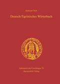 Tecle |  Deutsch-Tigrinisches Wörterbuch | Buch |  Sack Fachmedien
