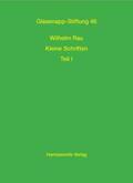 Klaus / Sprockhoff |  Wilhelm Rau Kleine Schriften | Buch |  Sack Fachmedien