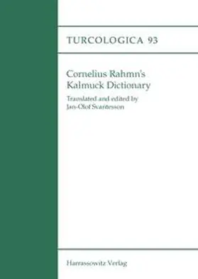 Svantesson |  Cornelius Rahmn's Kalmuck Dictionary | Buch |  Sack Fachmedien
