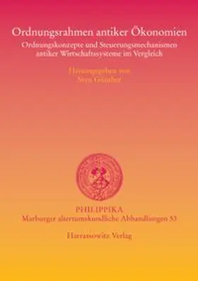 Günther |  Ordnungsrahmen antiker Ökonomien | Buch |  Sack Fachmedien