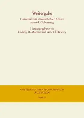 Morenz / EL Hawary |  Weitergabe | Buch |  Sack Fachmedien