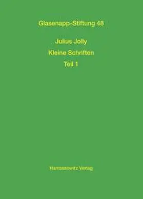 Strauch / Brückner | Julius Jolly | Buch | 978-3-447-06817-8 | sack.de