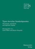 Müller / Wingender |  Typen slavischer Standardsprachen | Buch |  Sack Fachmedien