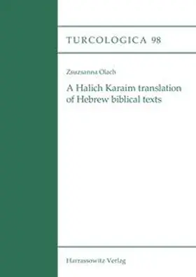 Olach |  A Halich Karaim translation of Hebrew biblical texts | Buch |  Sack Fachmedien
