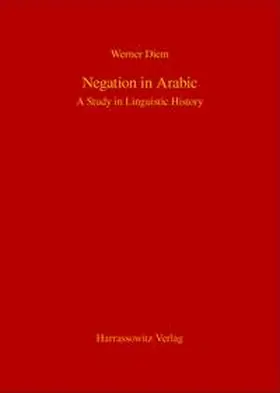 Diem |  Negation in Arabic | Buch |  Sack Fachmedien