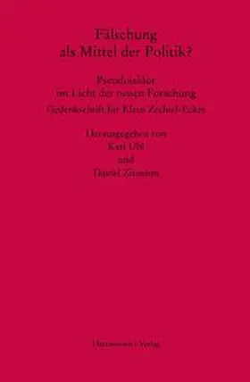 Ubl / Ziemann |  Fälschung als Mittel der Politik? Pseudoisidor im Licht der neuen Forschung | Buch |  Sack Fachmedien
