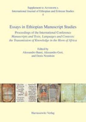 Bausi / Gori / Nosnitsin |  Essays in Ethiopian Manuscript Studies | Buch |  Sack Fachmedien