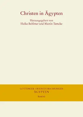 Behlmer / Tamcke |  Christen in Ägypten | Buch |  Sack Fachmedien