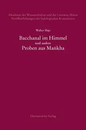 Slaje |  Bacchanal im Himmel und andere Proben aus Ma'nkha | Buch |  Sack Fachmedien