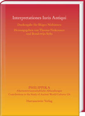 Finkenauer / Sirks |  Interpretationes Iuris Antiqui | Buch |  Sack Fachmedien