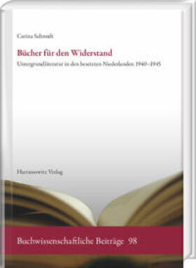 Schmidt | Schmidt, C: Bücher für den Widerstand | Buch | 978-3-447-11103-4 | sack.de