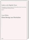 Wilhelm |  Wilhelm, G: Kleine Beiträge zum Hurritischen | Buch |  Sack Fachmedien