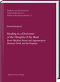 Bergland |  Bergland, K: Reading as a Disclosure of the Thoughts of the | Buch |  Sack Fachmedien
