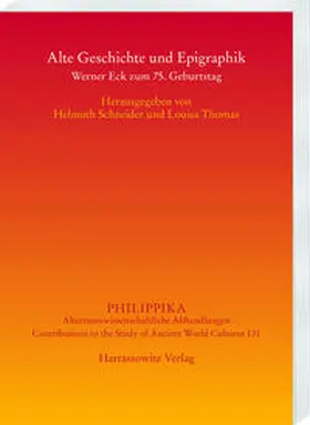 Schneider / Thomas |  Alte Geschichte und Epigraphik | Buch |  Sack Fachmedien