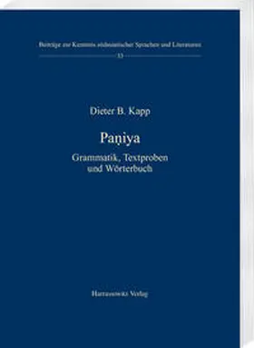 Kapp |  Paniya | Buch |  Sack Fachmedien