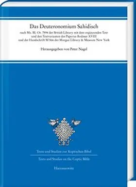 Nagel |  Das Deuteronomium sahidisch | Buch |  Sack Fachmedien
