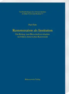 Fahr |  Remonstration als Institution | Buch |  Sack Fachmedien