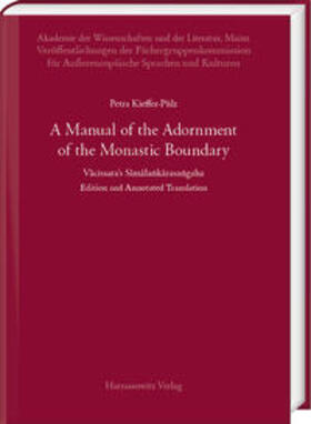 Kieffer-Pülz | Kieffer-Pülz, P: Manual of the Adornment of the Monastic Bou | Buch | 978-3-447-11584-1 | sack.de