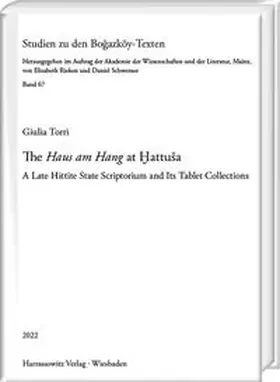 Torri |  The “Haus am Hang” at Hattuša | Buch |  Sack Fachmedien