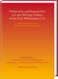 Ast / Licht / Lougovaya |  Uniformity and Regionalism in Latin Writing Culture of the F | Buch |  Sack Fachmedien