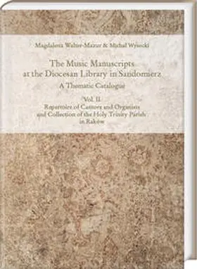 Walter-Mazur / Wysocki |  The Music Manuscripts at the Diocesan Library in Sandomierz. A Thematic Catalogue | Buch |  Sack Fachmedien