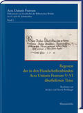 Bahlcke / Jindrich / Holý |  Acta Unitatis Fratrum. Dokumente zur Geschichte der Böhmischen Brüder im 15. und 16. Jahrhundert | Buch |  Sack Fachmedien