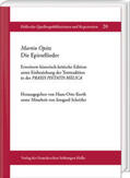 Korth / Opitz |  Martin Opitz. Die Epistellieder | Buch |  Sack Fachmedien