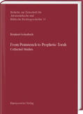 Achenbach |  From Pentateuch to Prophetic Torah | Buch |  Sack Fachmedien