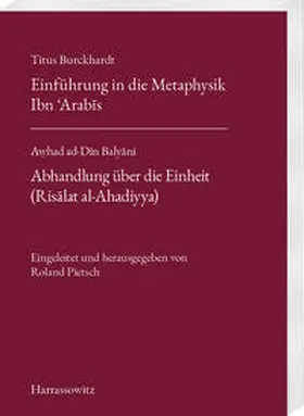 Pietsch / Burckhardt / Balya¯ni¯ |  Einführung in die Metaphysik Ibn ´Arabis | Buch |  Sack Fachmedien