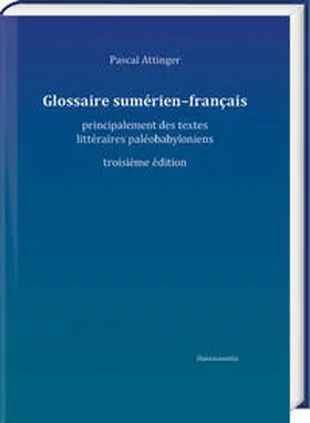 Attinger |  Glossaire sumérien–français | Buch |  Sack Fachmedien