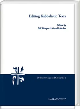 Rebiger / Necker |  Editing Kabbalistic Texts | Buch |  Sack Fachmedien
