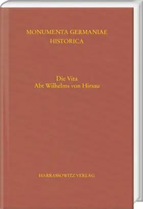 Drumm |  Die Vita Abt Wilhelms von Hirsau | Buch |  Sack Fachmedien