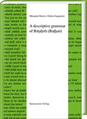 Morris / Gasparini |  A descriptive grammar of B¿¿a¿r¿t (Ba¿¿ari) | Buch |  Sack Fachmedien