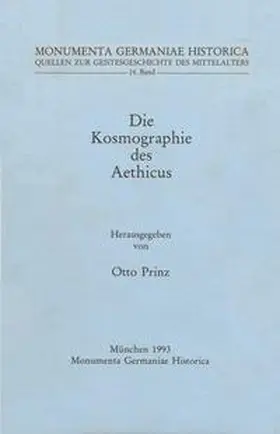 Prinz |  Die Kosmographie des Aethicus | Buch |  Sack Fachmedien