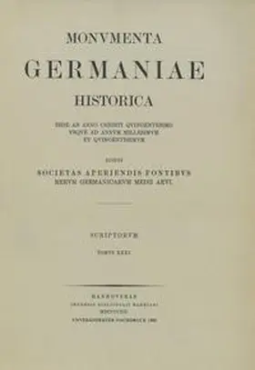 Holder-Egger |  Annales et chronica Italica aevi Suevici | Buch |  Sack Fachmedien